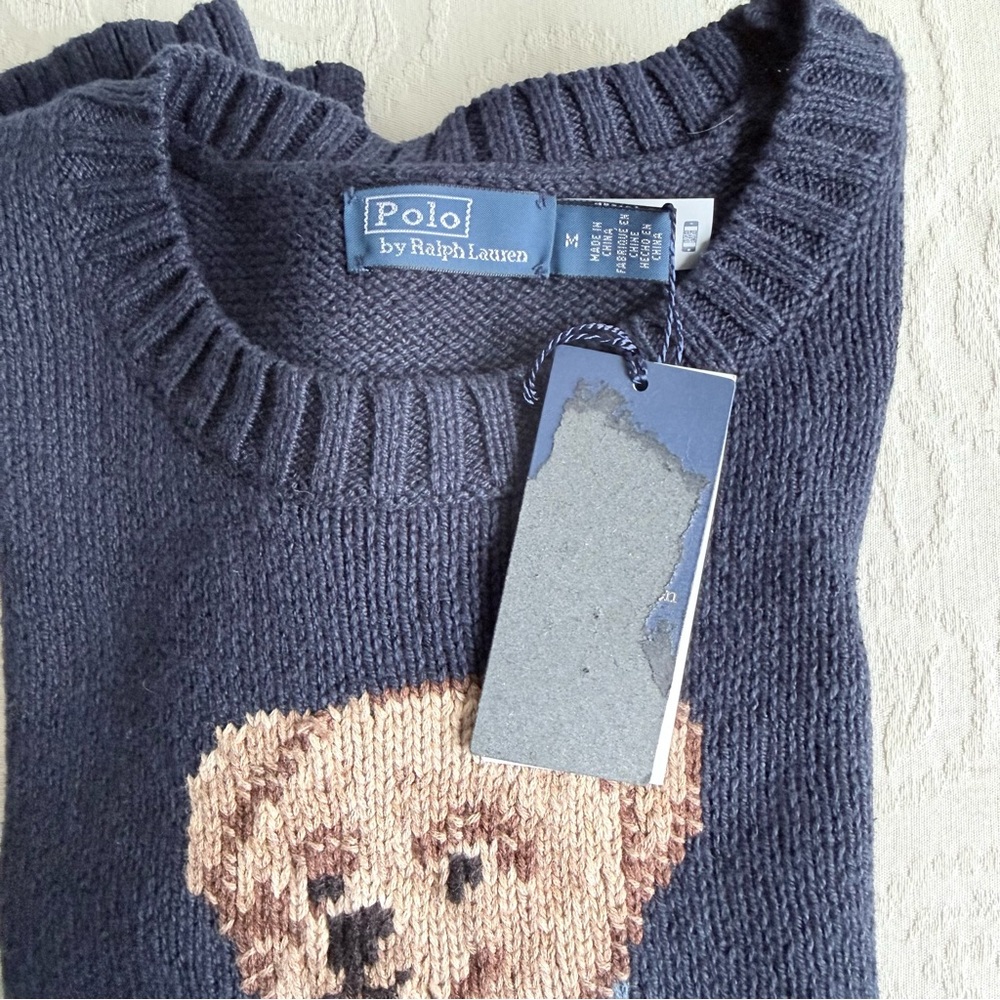 Polo Ralph Lauren Bear Sweater - Picture 6 of 7